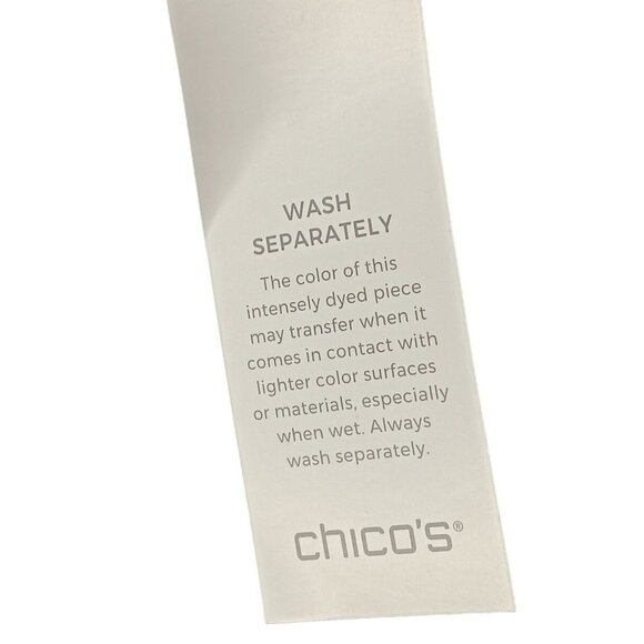 Chicos Secret Stretch Jeggings SZ 3.5 18R - Picture 12 of 13